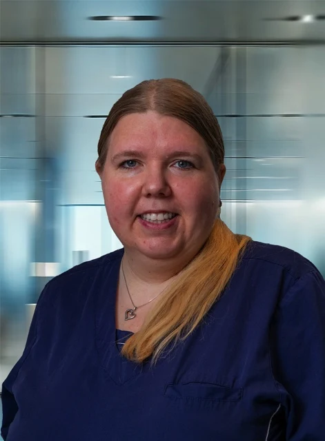 Klinikkassistent Ida Sofie Krutådal ved Daaeskogen Tannlegesenter